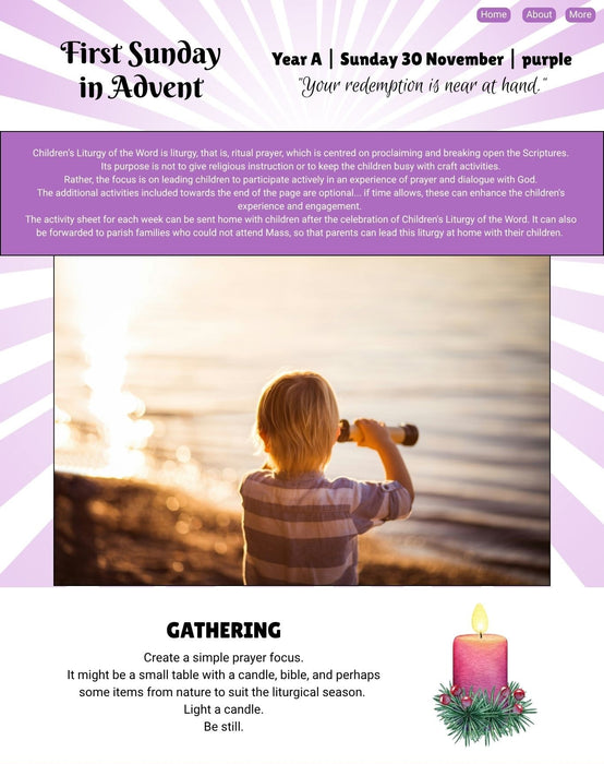 Children's Liturgy of the Word 2026