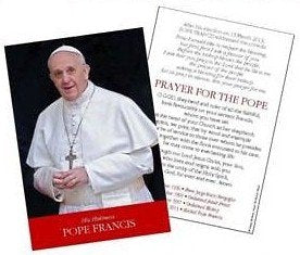 Prayer for the Pope - 100 Cards - Liturgy Brisbane